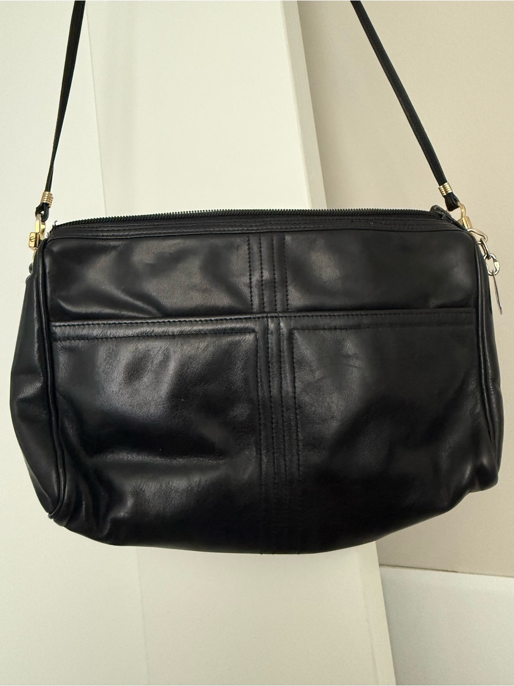 Vintage Morris Moskowitz Genuine Leather Crossbody Mini Bag